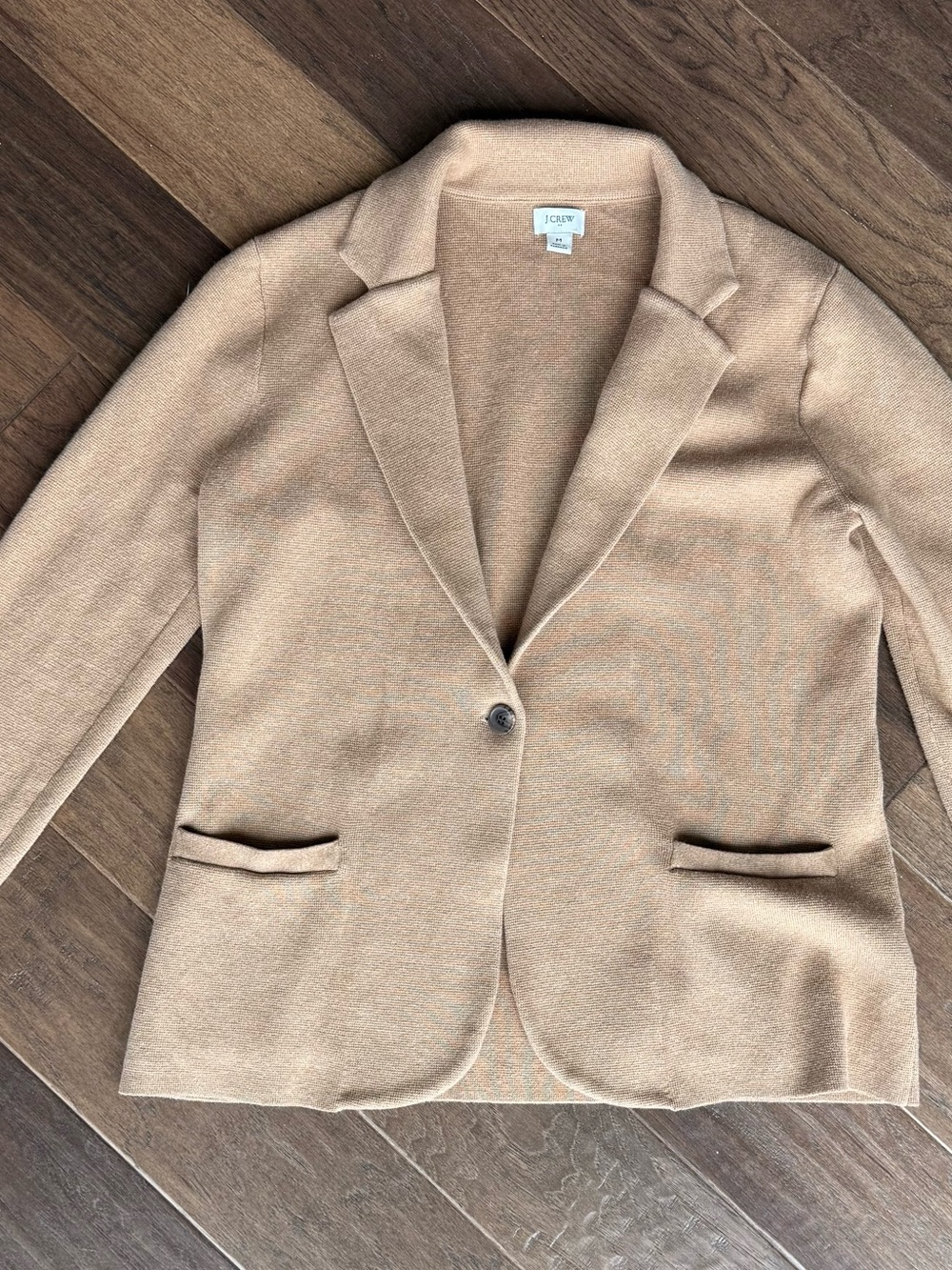 J. Crew Women’s Camel/Tan One-Button Blazer